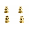 A8 Conical upper arm link ball-6.9mm- titanium coated 